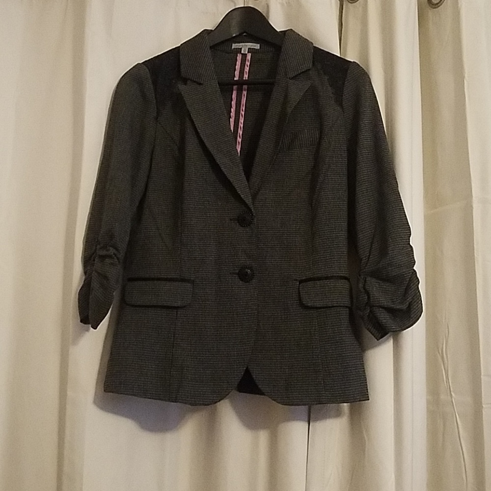 M Houndstooth Blazer